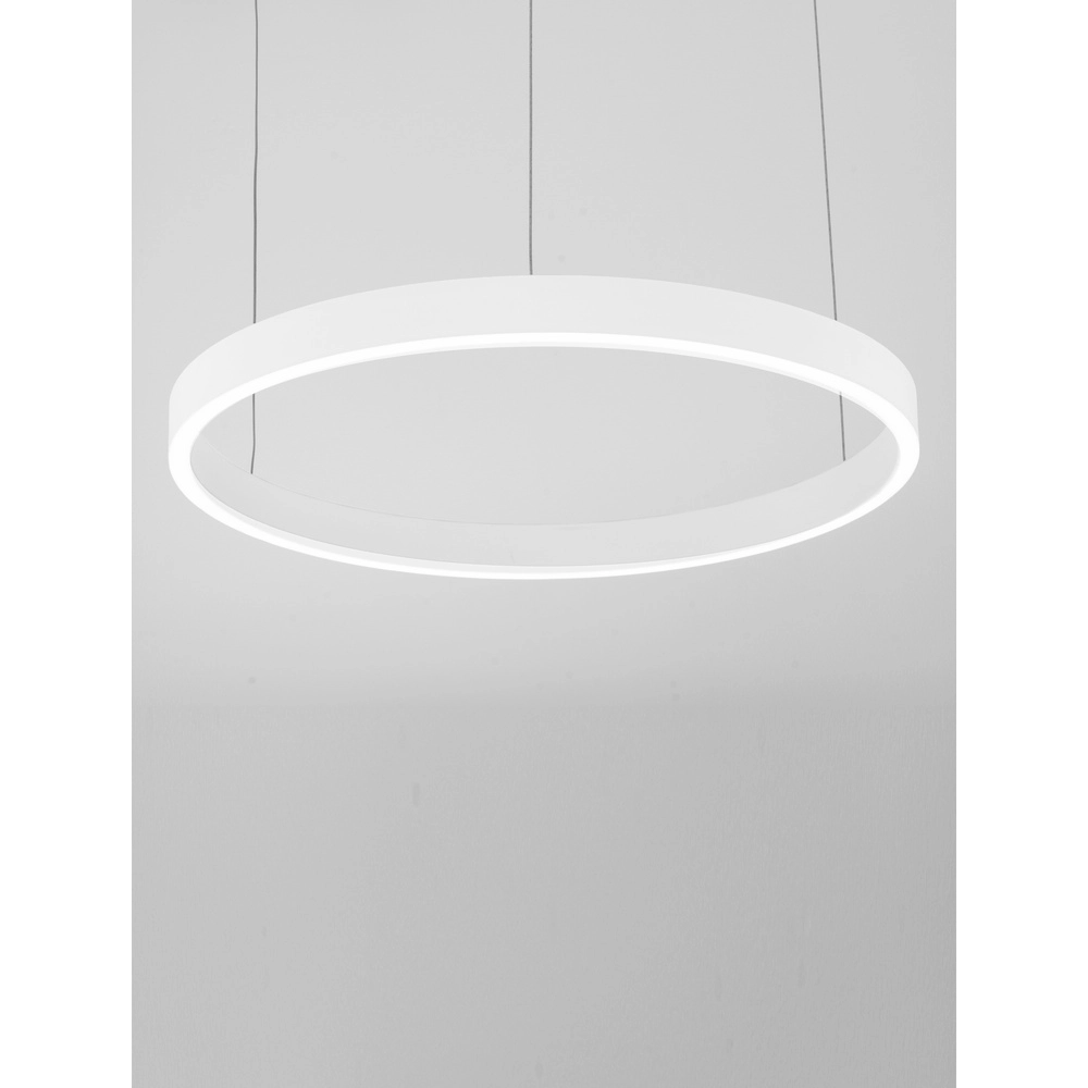 Design pendant lamp Elowen white Ø 60cm Lyora 5212017439048