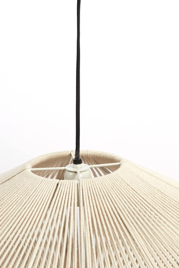 Pendant lamp japandi Felida Ø 56cm cream Light & Living 8717807694364