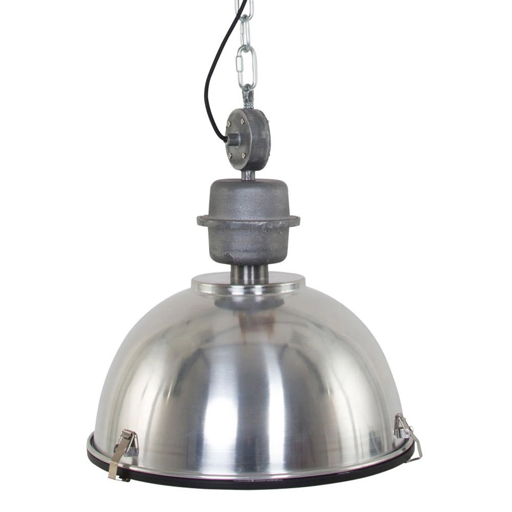 Pendant lamp Bikkel metallic gray