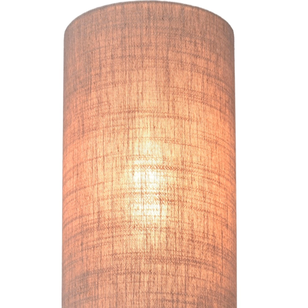 Floor lamp Lisbourg beige terra with beige grey shade Masterlight