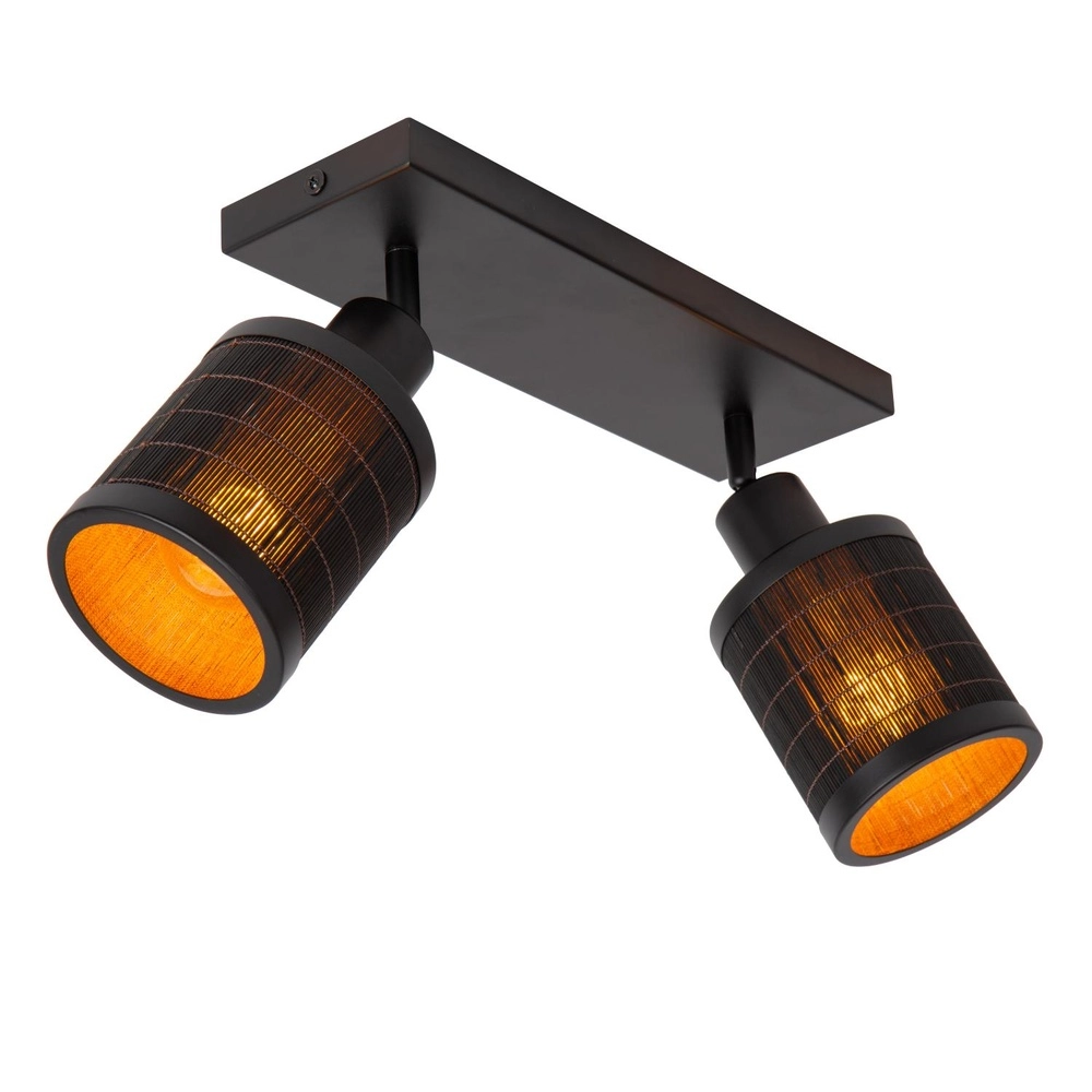 Ceiling lamp Tagalog Double Black Lucide 5411212211675