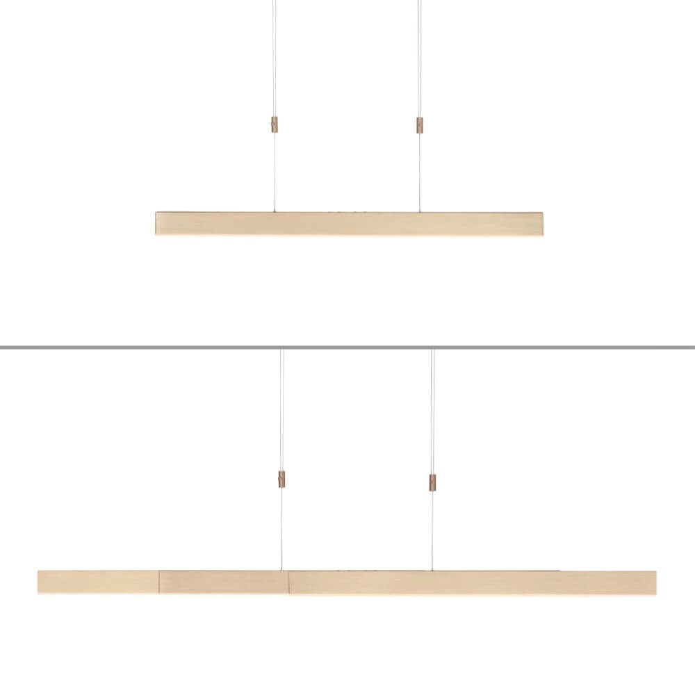 LED hanging lamp Pure-Moto brass matt Paul Neuhaus 4012248363768
