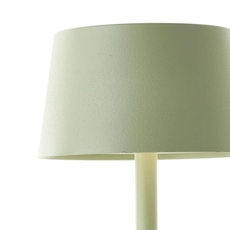 Rechargeable table lamp Jona green Brilliant 4004353449109