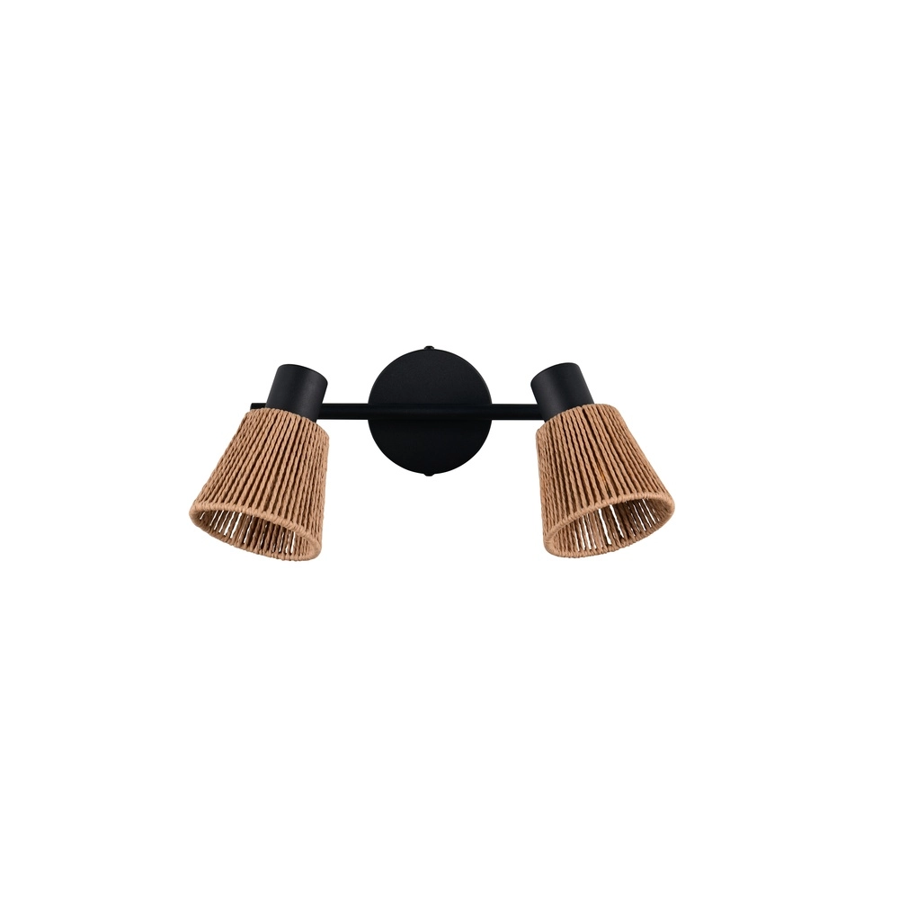 Ceiling lamp Natrel double brown Trio 4017807672343