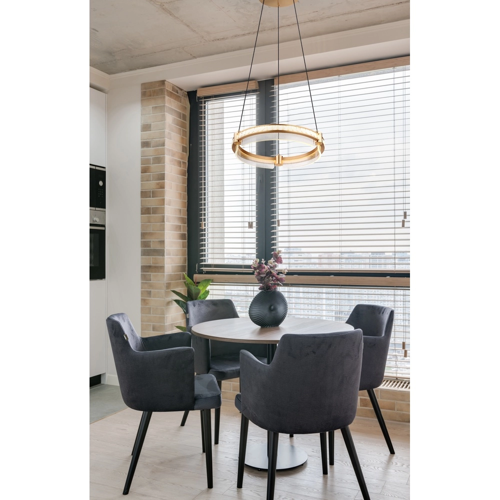 Pendant lamp Blondie Ø 40cm gold Globo 9007371449460
