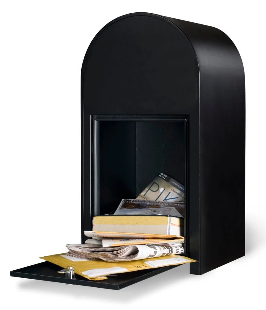 Mailbox Grande B st9005 i Structure black Bobi 6417237034274