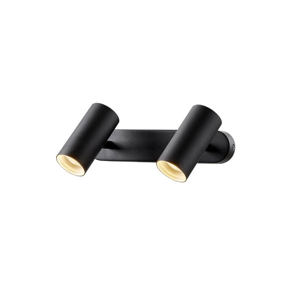 Surface-mounted spot Noblo black 2-lights 2700K SLV 4024163300315