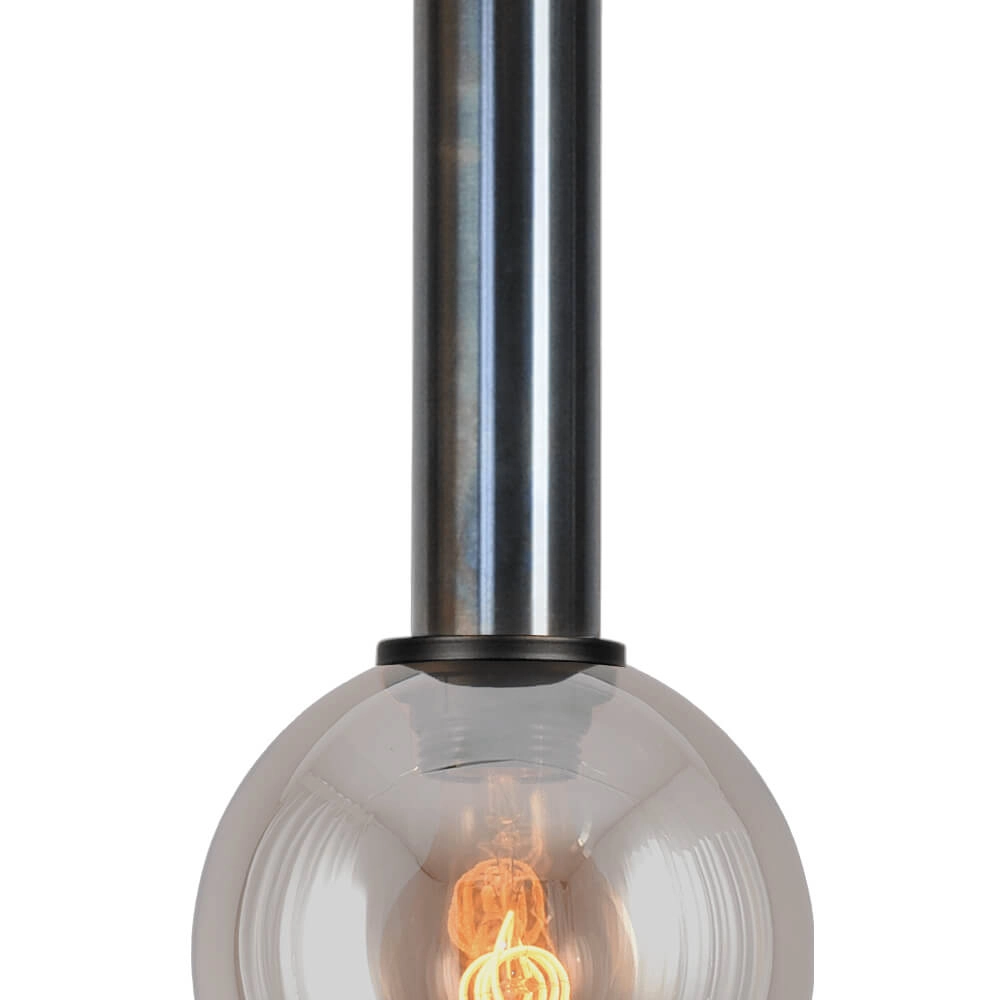 Hanging lamp Ø 15cm Bella 2 Dappled oil with gold glass Masterlight 8718121334158