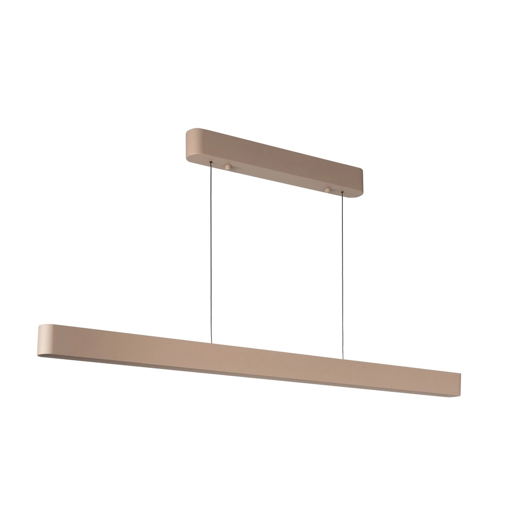 Design pendant lamp Quinn sand brown 118cm
