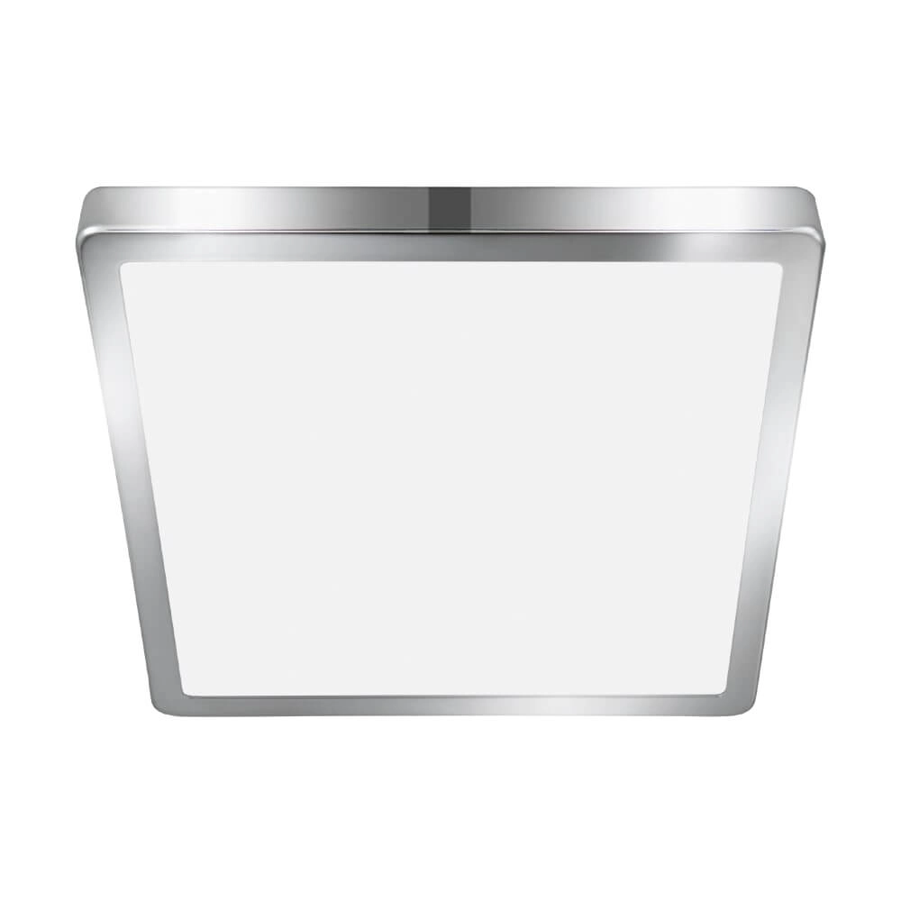 Square ceiling light Fueva 5 4000K stainless steel