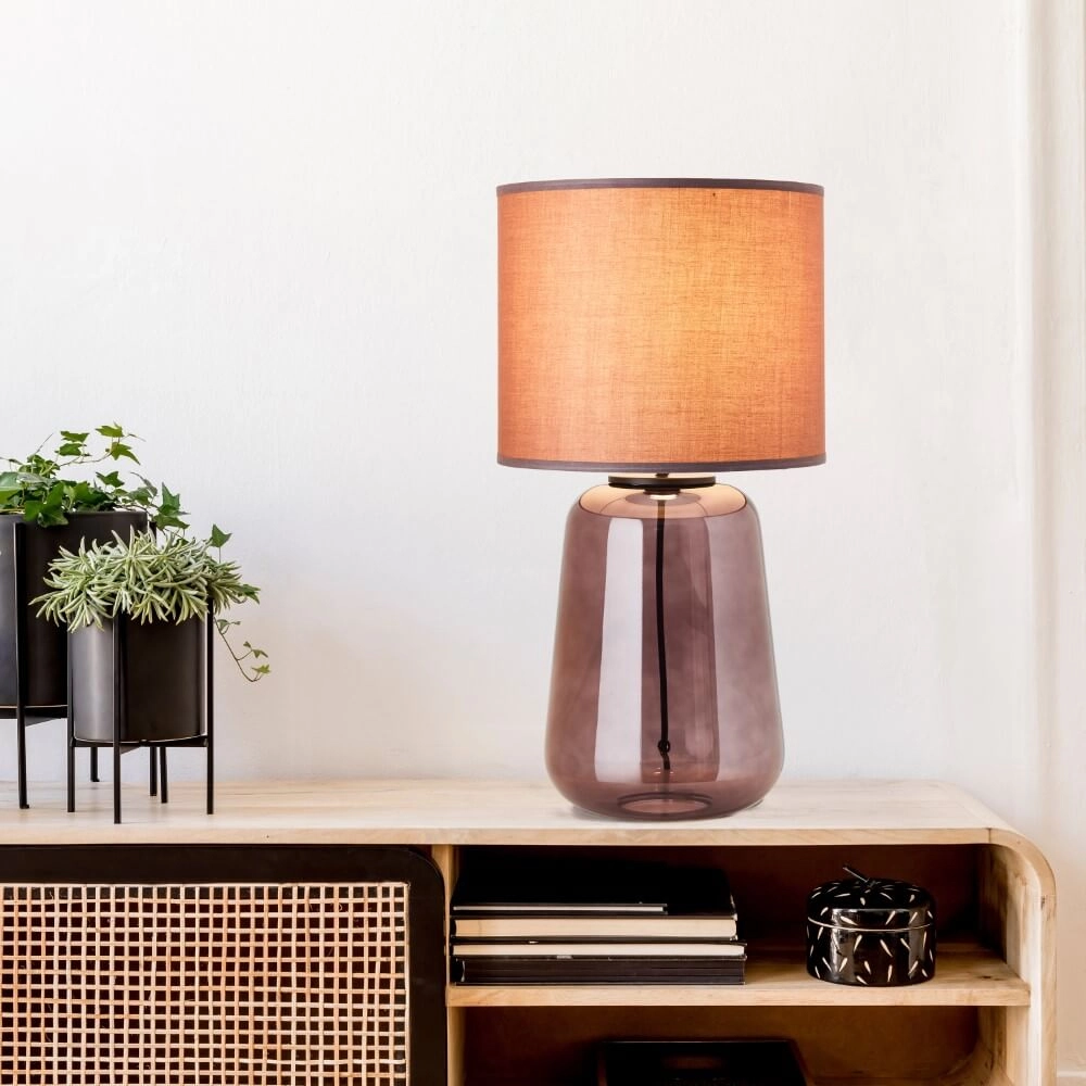Table lamp Hydra purple Brilliant 4004353413117