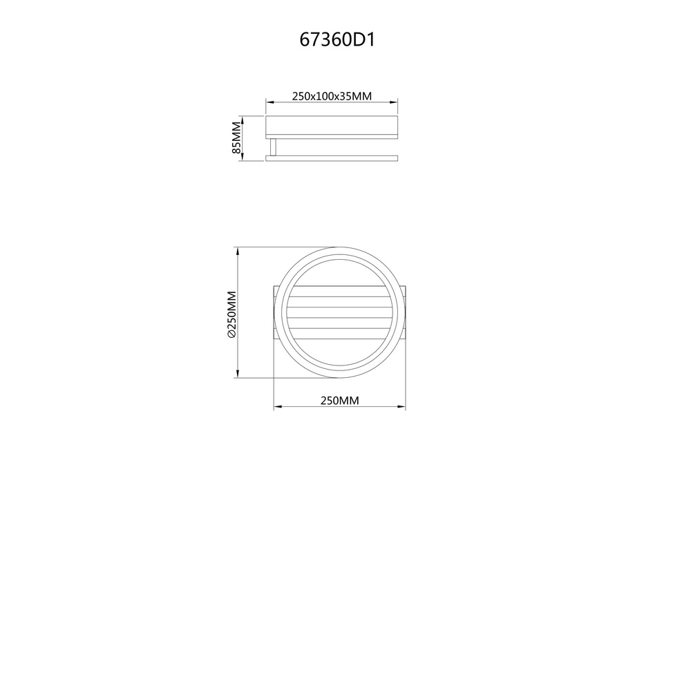 Ceiling lamp Blevins black with wood Globo 9007371569168