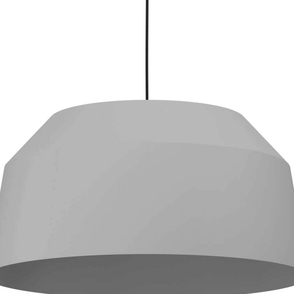 Gray hanging lamp Contrisa Ø 52cm Eglo 9008606243624