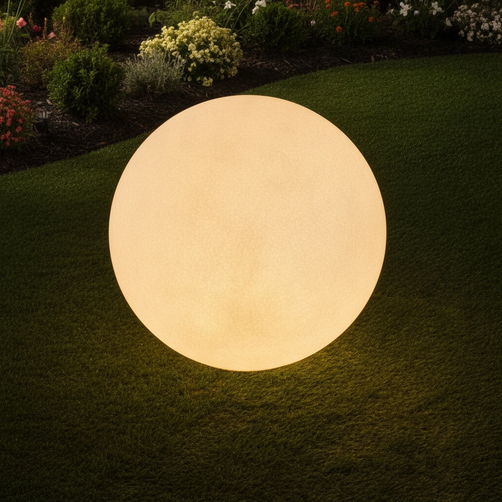 Ball lamp Moon Ø 50cm