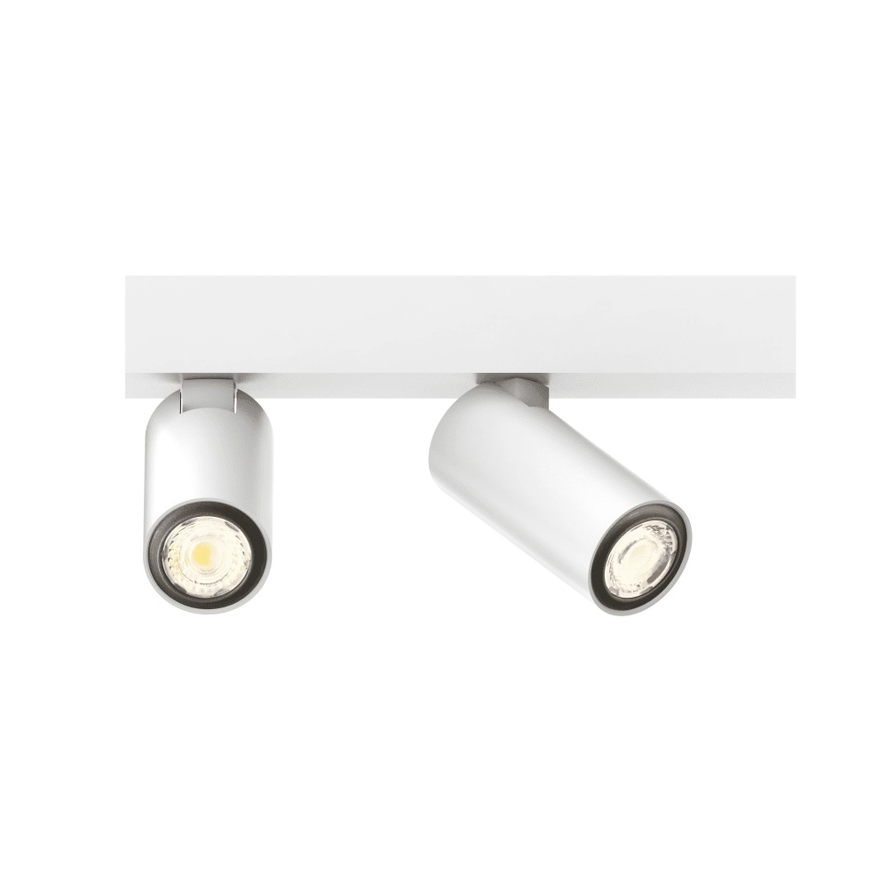 2-light surface-mounted spotlight Tevo Mini white