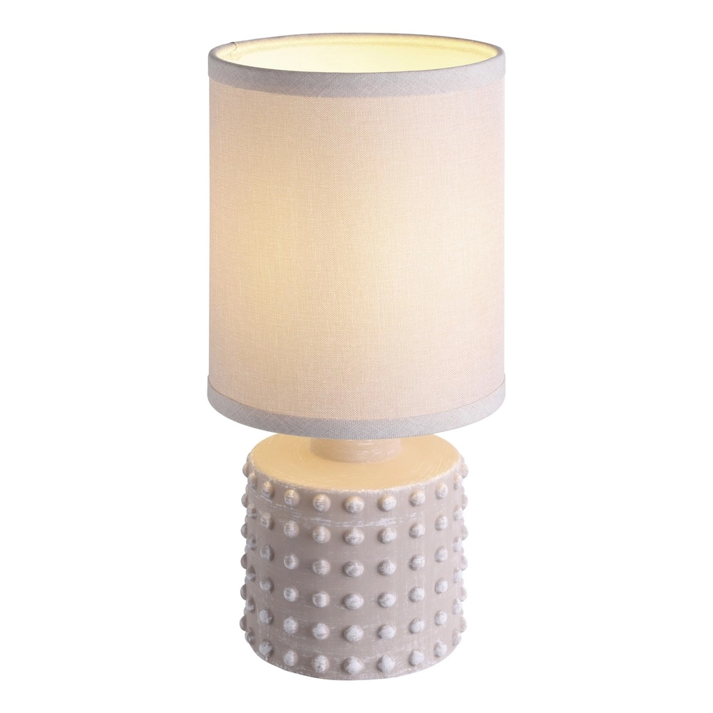 Table lamp Romanoro sand brown
