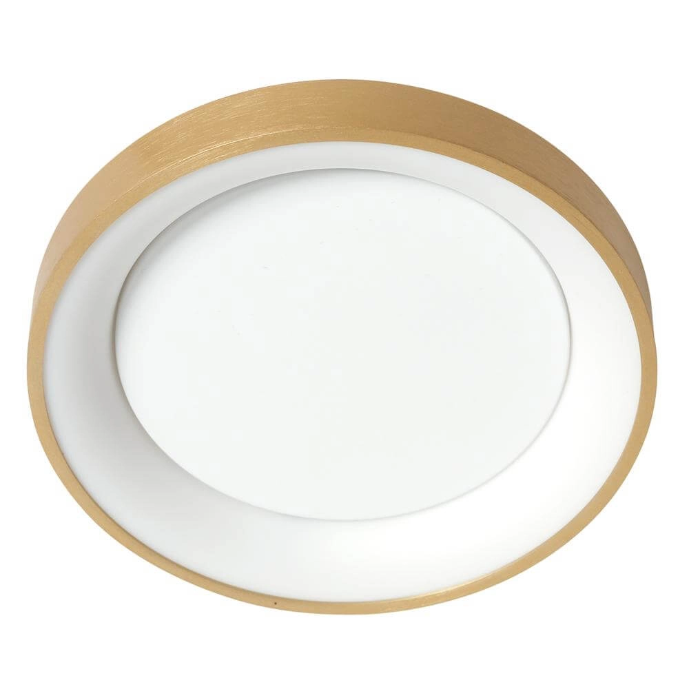 Ceiling lamp Ringlede design gold Ø 38cm Steinhauer 8712746171945