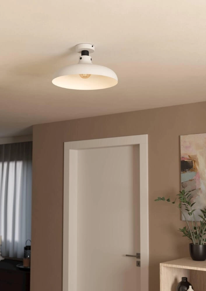 Grey ceiling lamp Matlock Ø 38cm Eglo 9002759438425