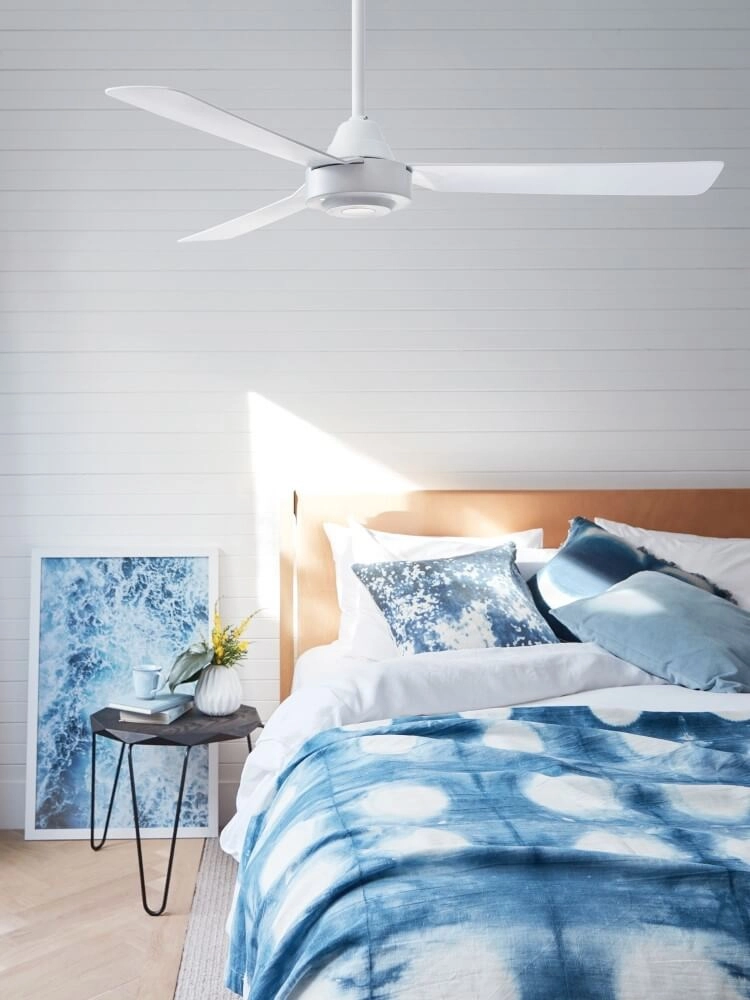 Ceiling fan white Calypso Ø 122cm IP20 Beacon 9333509129745