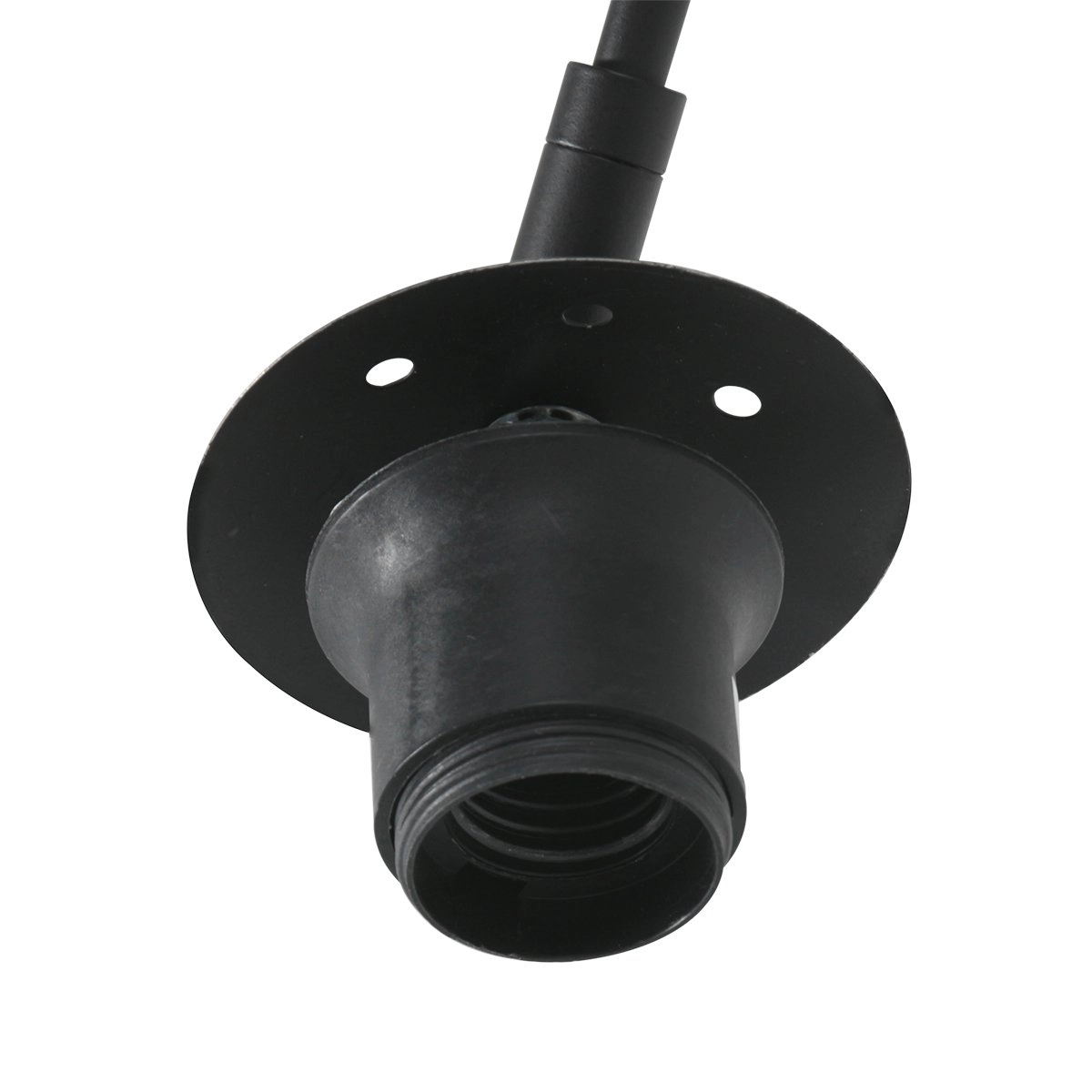 Wall Arc Lamp Sparkled black with taupe velvet shade Steinhauer 8712746146103