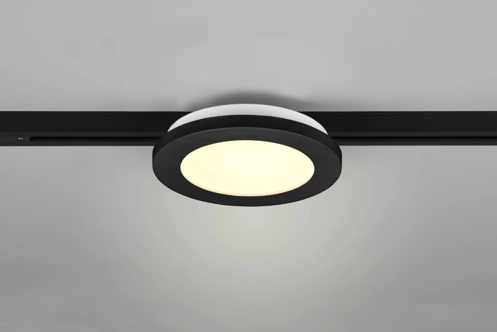 Ceiling lamp Camillus Matt black Trio 4017807505979