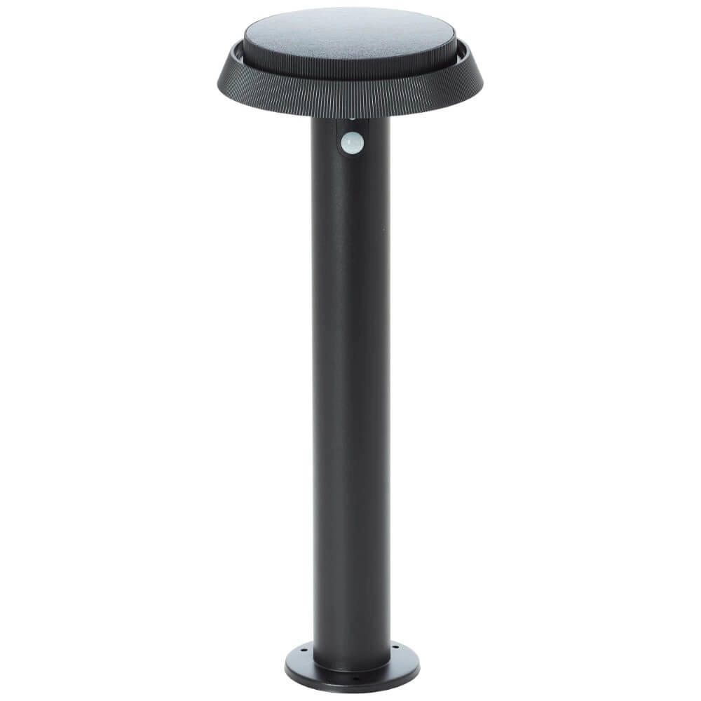Black floor lamp Alvero with sensor Brilliant 4004353437830
