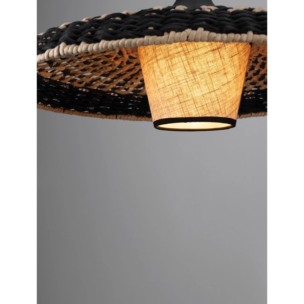 Pendant lamp Capa black Lyora 5212017452924