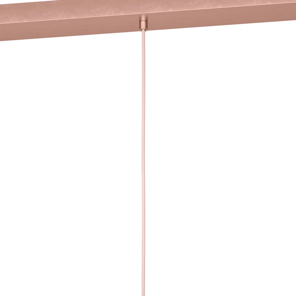 Dining table hanging lamp Copley rose gold Eglo 9002759436322