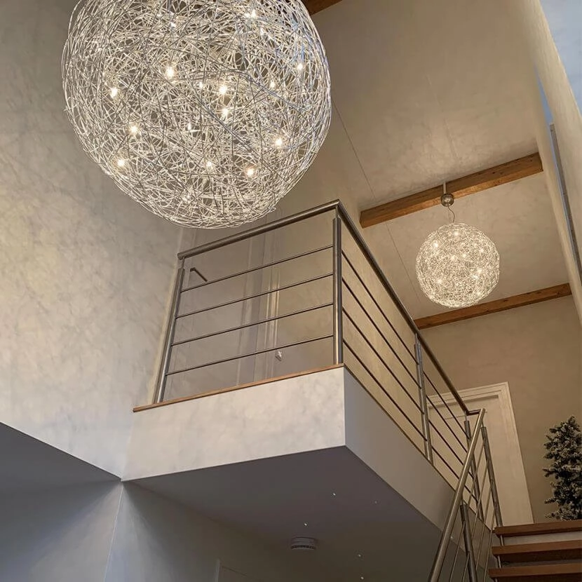Design hanging lamp Draga Ø 35cm Artdelight 8719831731220