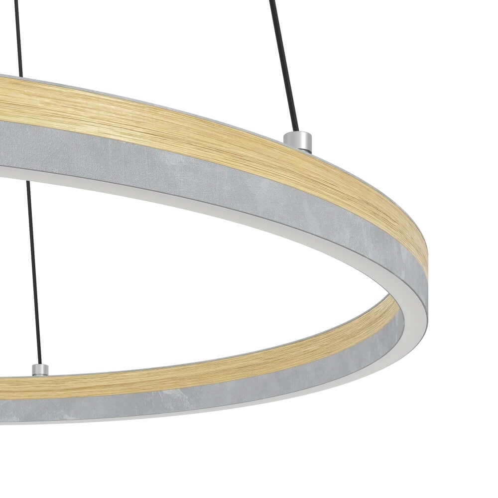 Rural LED hanging lamp Cadinaro Ø 60cm Stars of Light 9002759398965