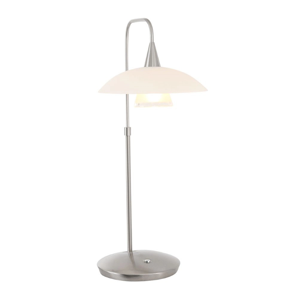 Table lamp Tallerken metallic gray Steinhauer 8712746132021