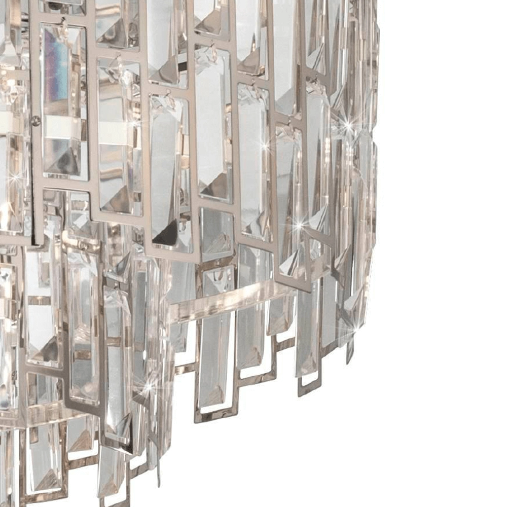 Ø 63cm ceiling chandelier Calmeilles 1 chrome Stars of Light 9002759396244