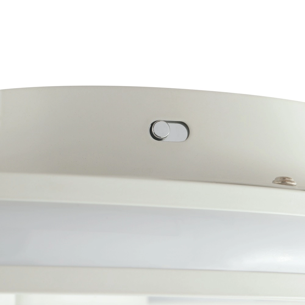 White ceiling lamp Revola design Ø 40cm