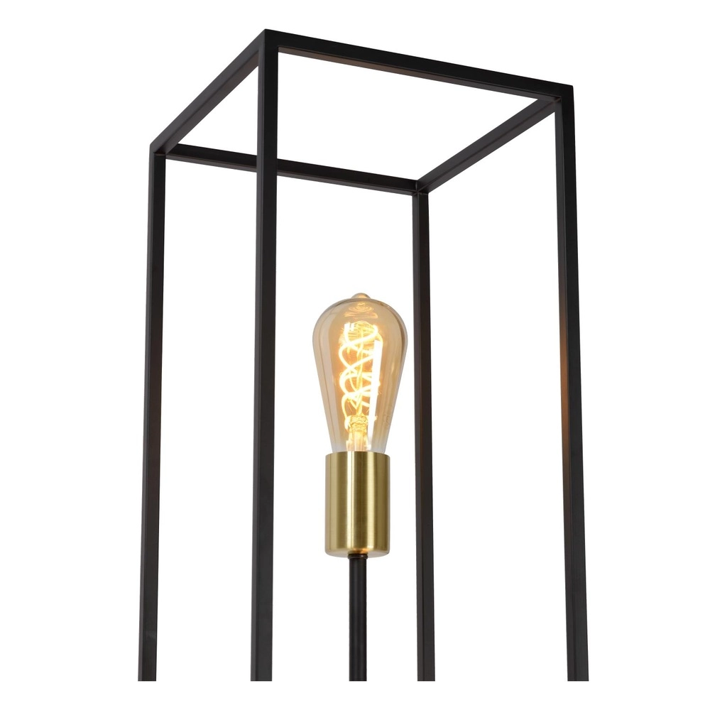 Floor lamp Ruben Black Lucide 5411212000200