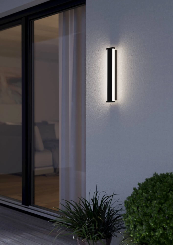 Design wall lamp Neviano 38cm black Eglo 9008606261932