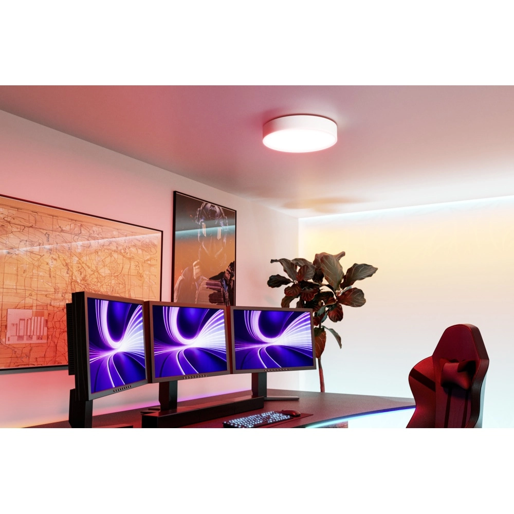 Design ceiling lamp Gallizzi-Z smart white Ø 39cm Eglo 9008606358199