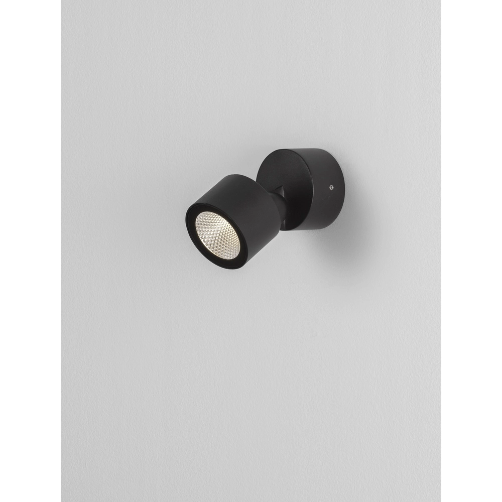 Round spotlight Helmet Orientable 5W