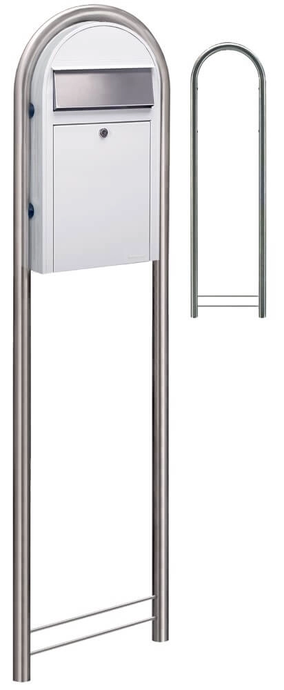 Mailbox Grande S 9016 i White Bobi 6417237037282