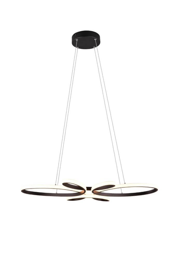 Design pendant lamp Fly black Trio 4017807600926