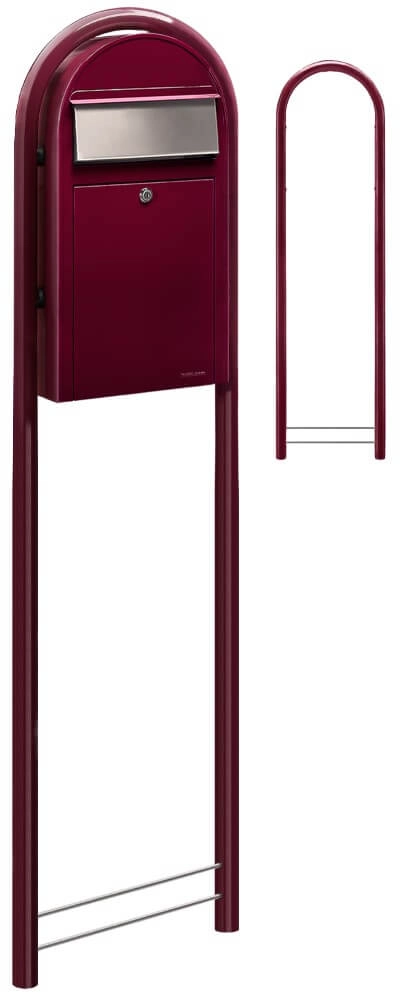 Mailbox Grande S 3005 i Burgundy Bobi 6417237037237