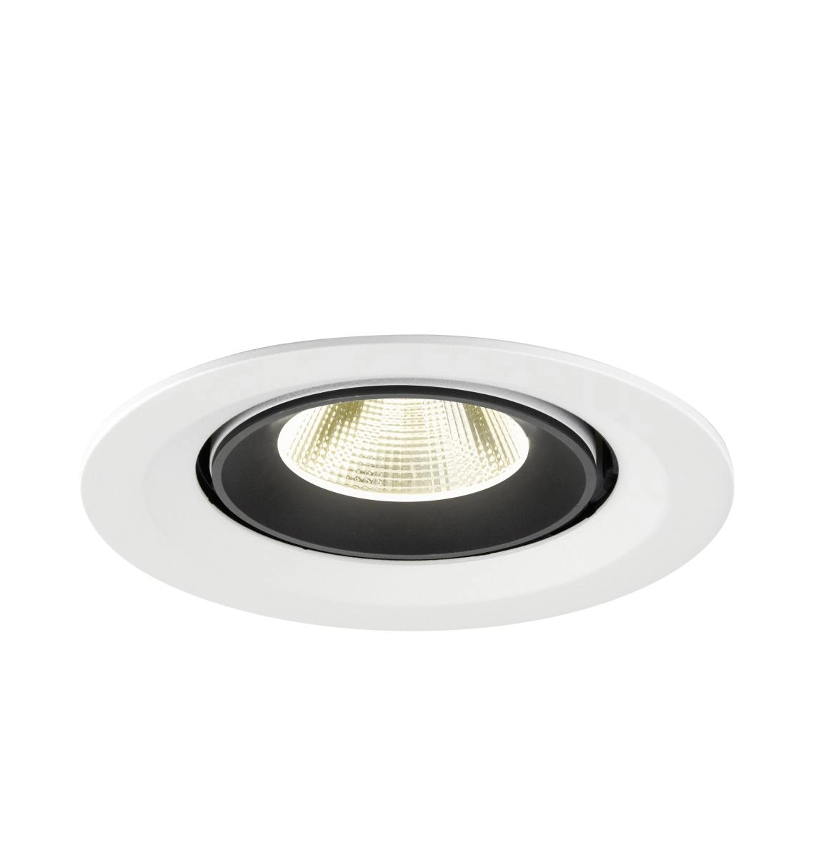 Recessed spotlight Numinos Gimble M white/black 4000K - 20deg SLV 4024163311687