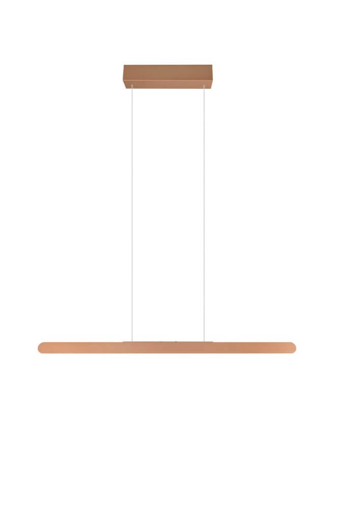 Unique pendant lamp Helios coffee brown Trio 4017807597967
