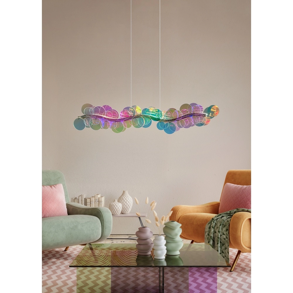 Pendant lamp Pulse colored Trio 4017807660852