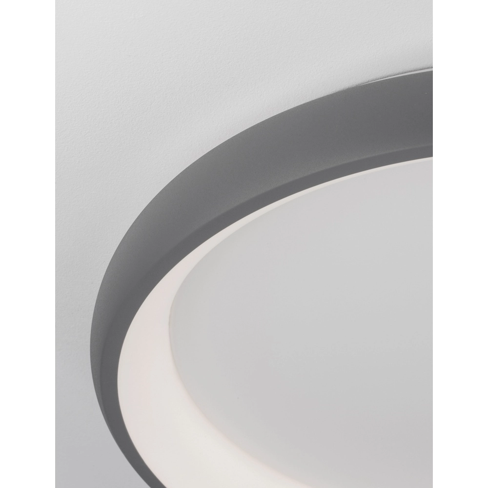 Ceiling lamp Albi grey Ø 61cm Lyora 5212017419569