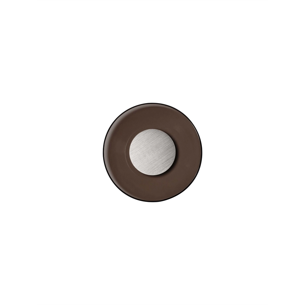 Wall lamp Esti brown glass Ø 32cm Lyora 5212017461872