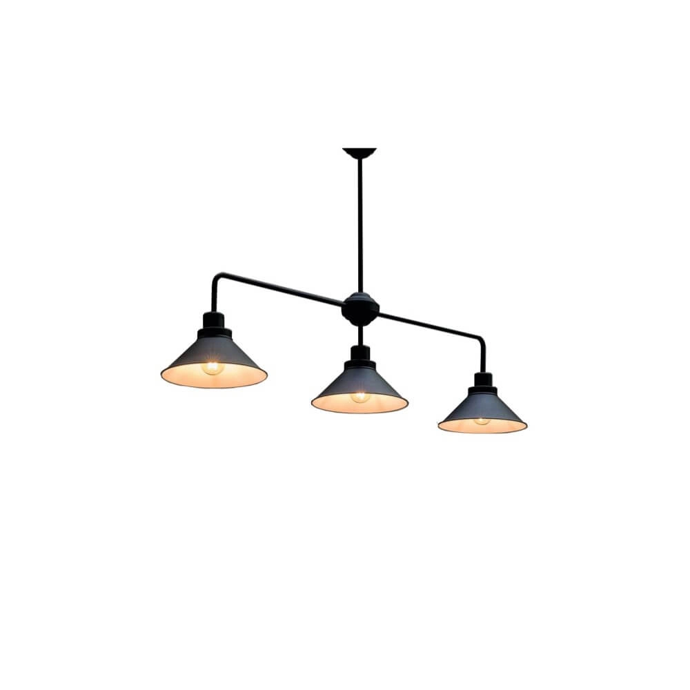 Rural hanging lamp Craft 3x E27