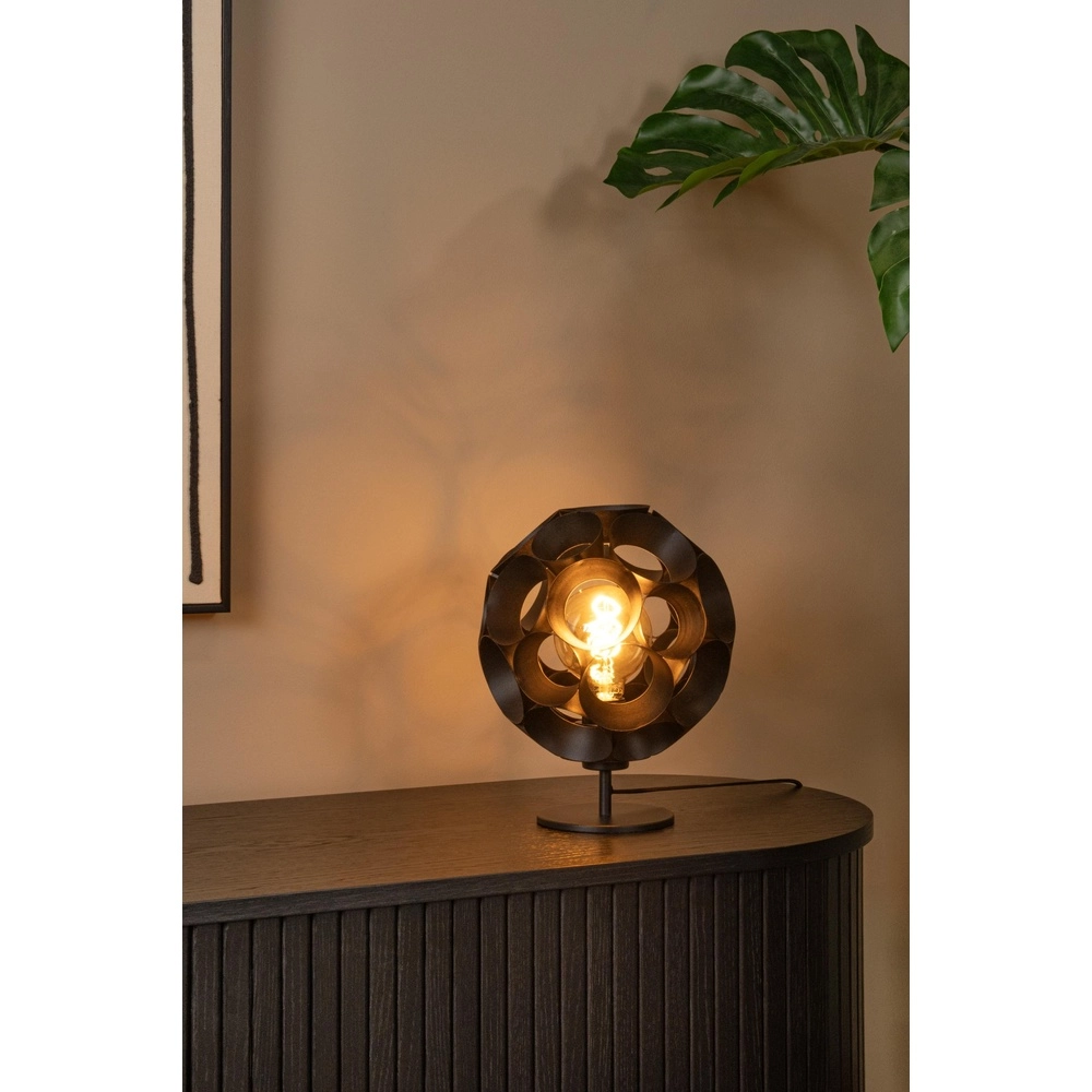Table lamp Hannelore Black Lucide 5411212106261