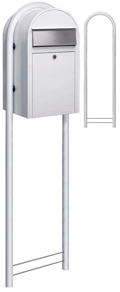 Mailbox Grande 9016 i White Bobi 6417237033284