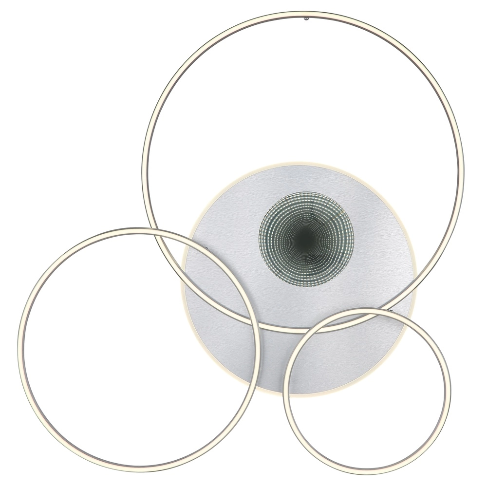 Ceiling lamp Invertina silver grey 126cm Globo 9007371450015