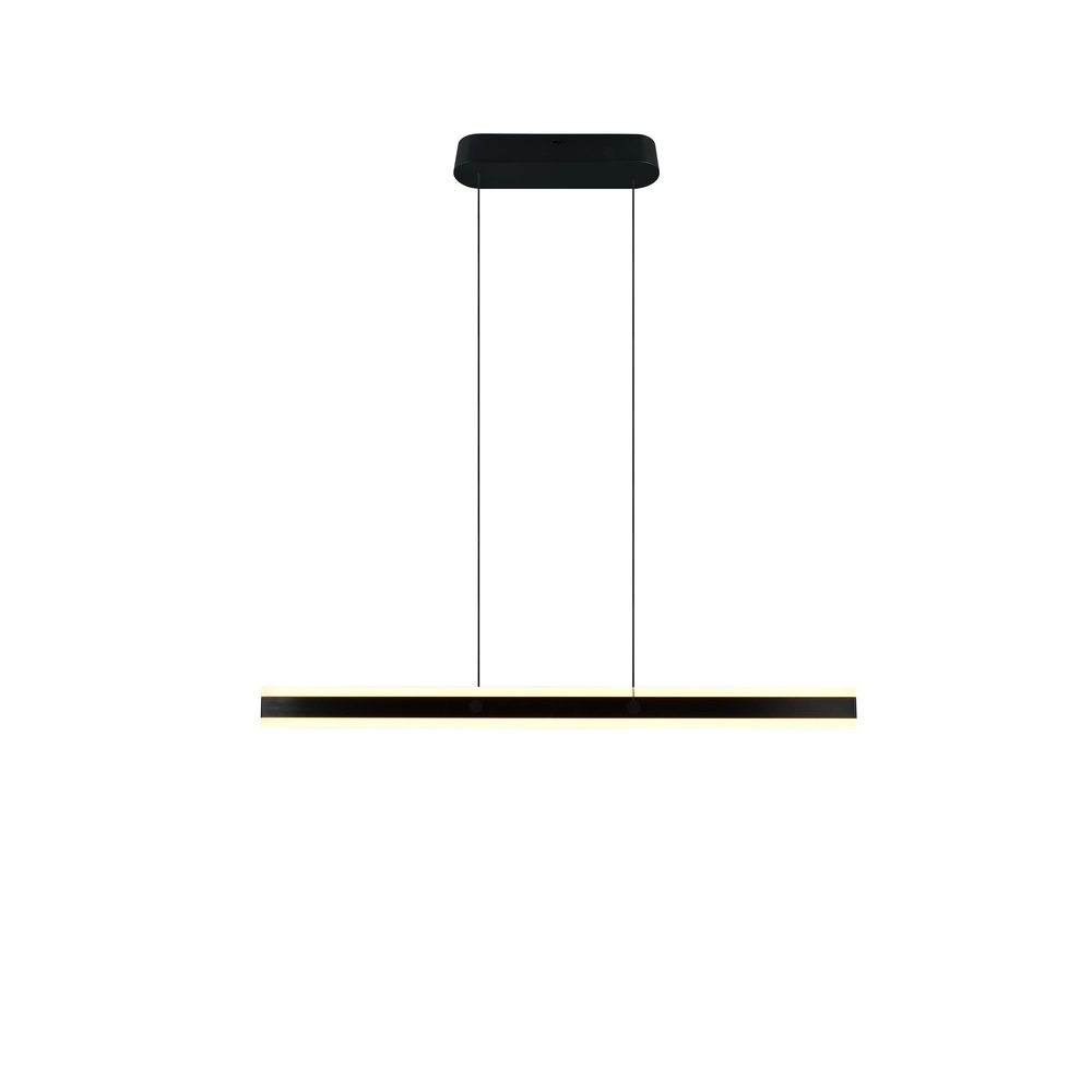 Modern pendant lamp Arcola 115cm black Trio 4017807661972